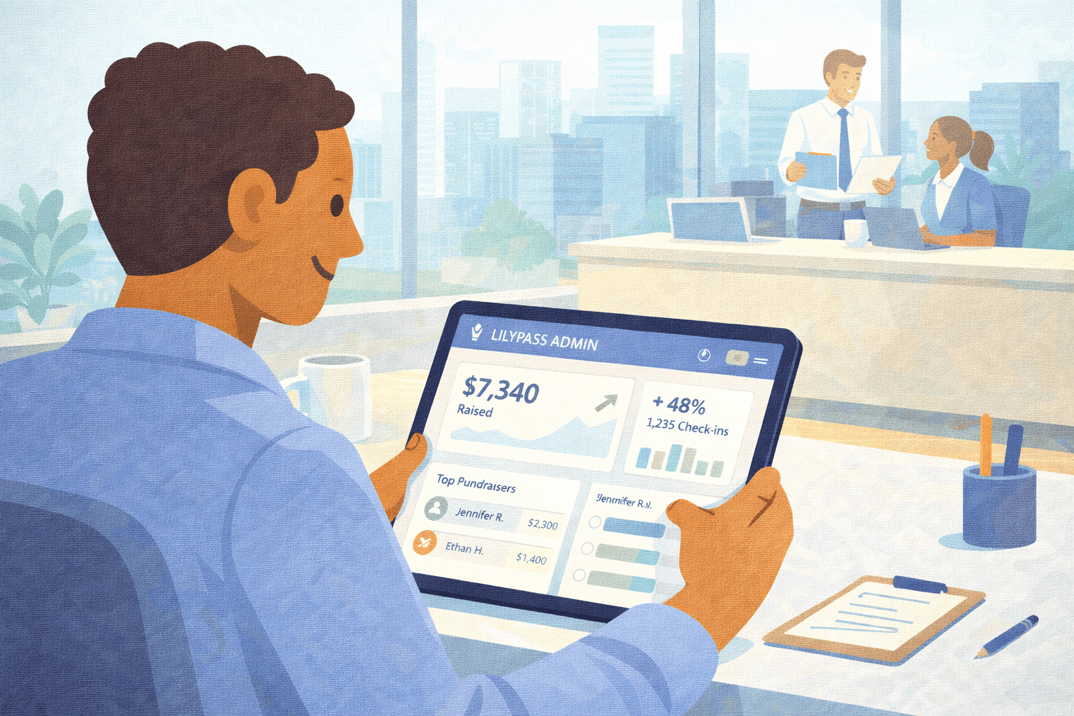 Enterprise operations illustration